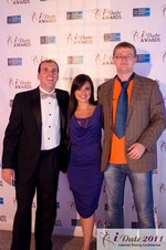 Max Polyakov, CEO of Cupid.com at the 2011 iDate Awards