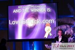 LoveStruck, Best marketing Campaign winner at the 2011 Internet Dating Industry Awards in Miami