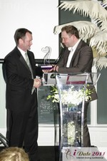 Steve Pammenter of White Label Dating at the 2011 Miami iDate Awards