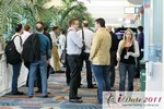 Networking in the Hall at the 2011 Miami Internet Dating Conference