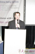 Mark Brooks (Publisher of Online Personals Watch) at the January 19-21, 2011 Internet Dating Conference in Miami