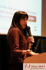 Julie Spira (CEO of Cyber Dating Expert) at the 2011 Miami Internet Dating Conference