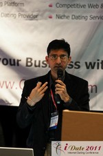 Sukesh Mohan (CEO of El Camino Technologies) at the January 19-21, 2011 Miami Internet Dating Conference
